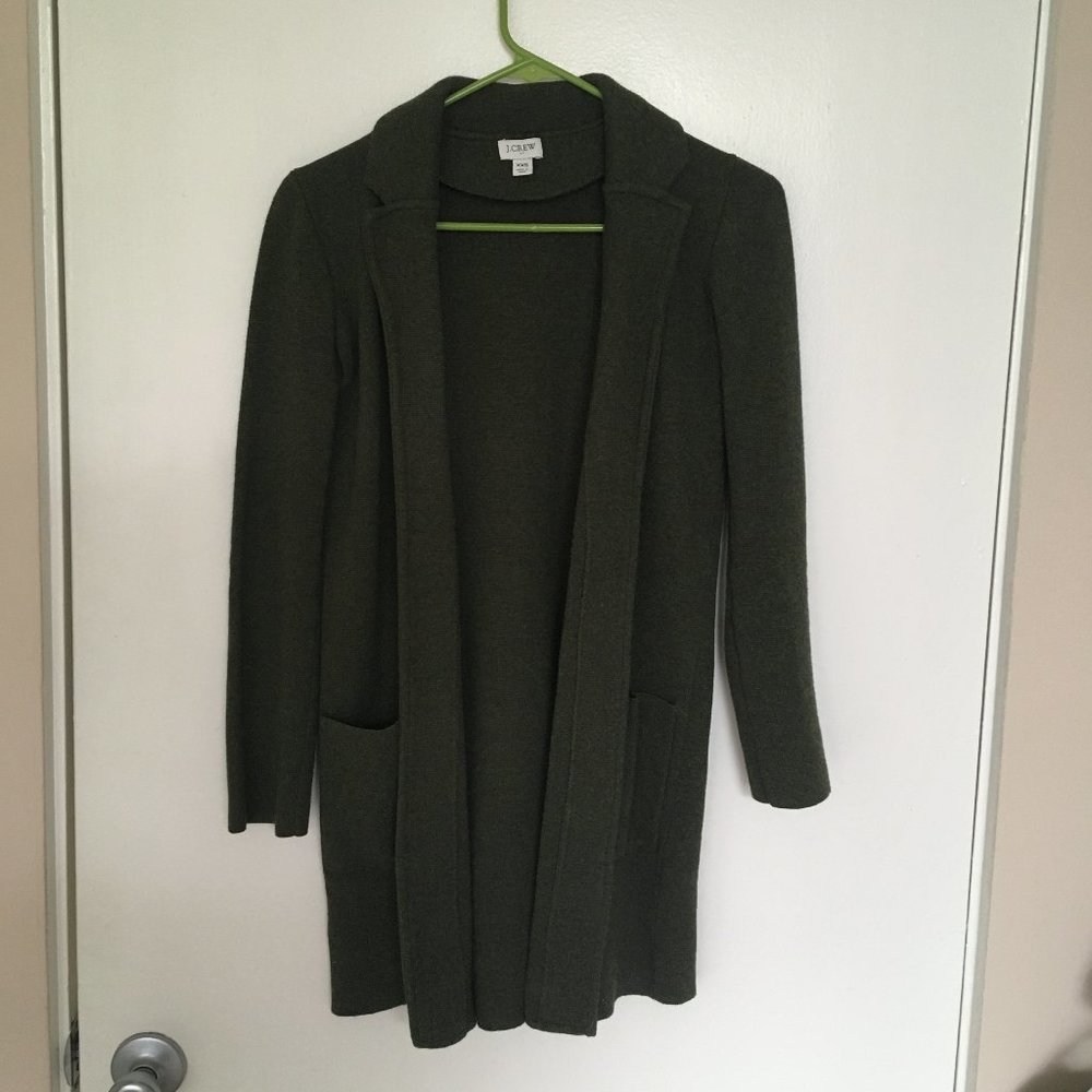 J Crew sweater blazer